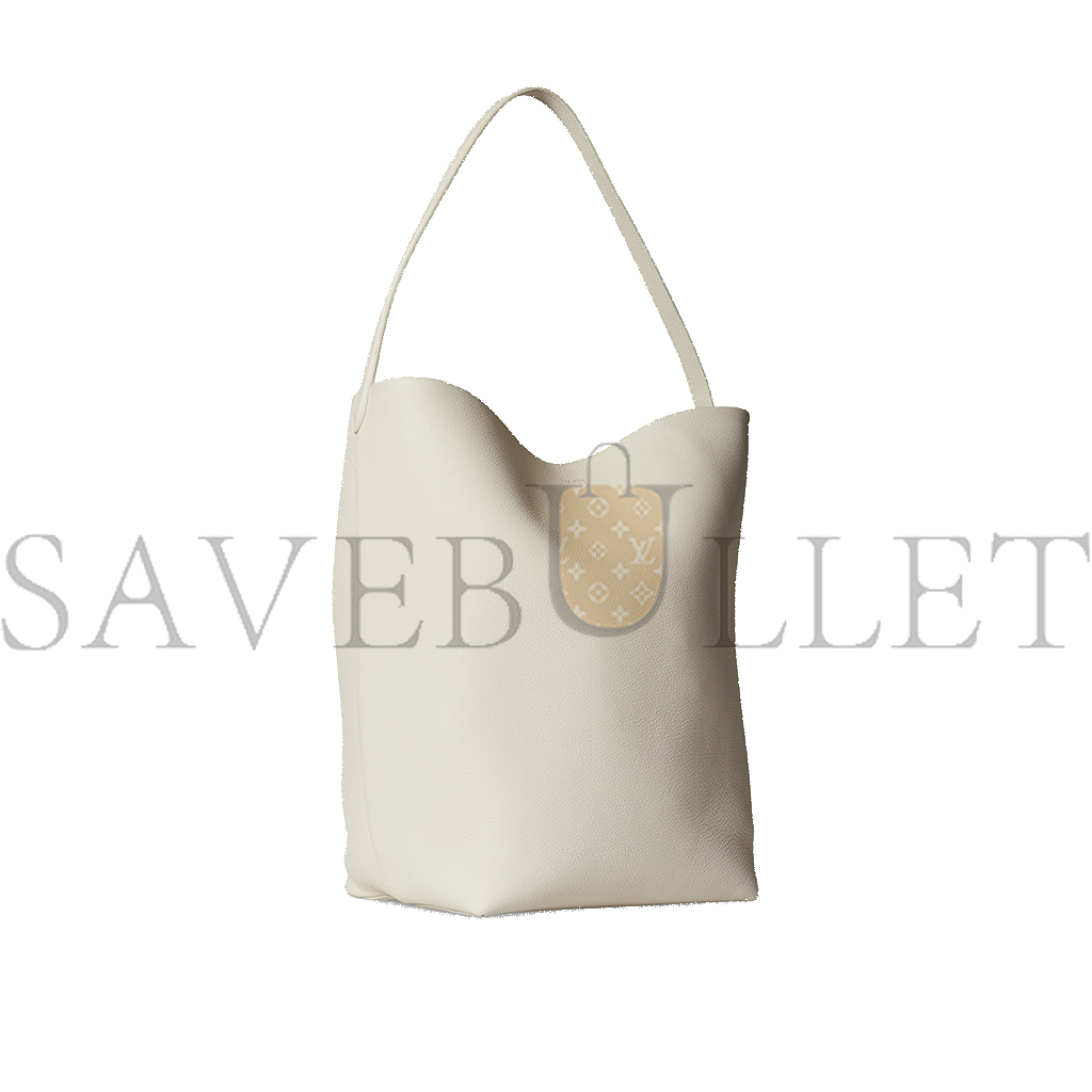 THE ROWLARGE NS PARK TOTE BAG IN LEATHER IVORY W1273L129IVPD (38*43*20cm)